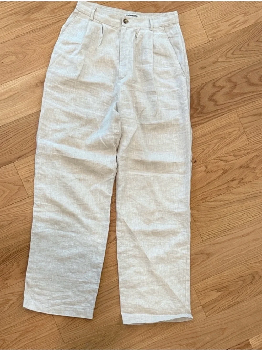 Reformation Mason Pant Trouser Linen size 4